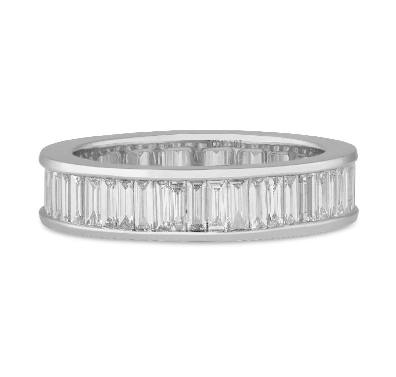 ladies ring celestial moonstone-Diamond Eternity Band, 2.00 carats