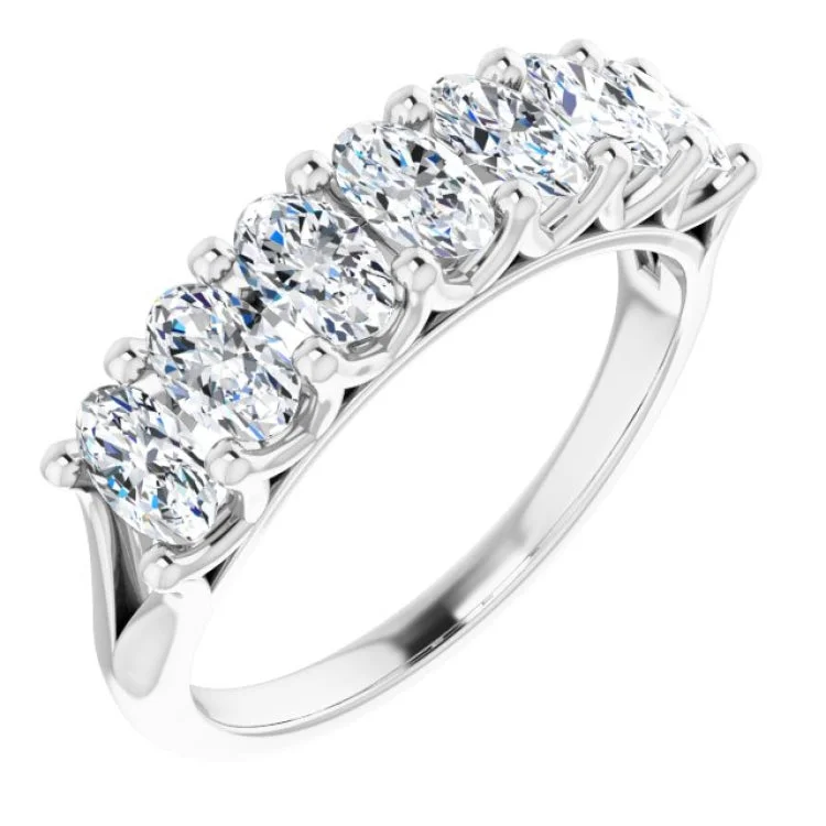 ladies ring animal small batch-Platinum 1 3/4 CTW Natural Diamond Anniversary Band