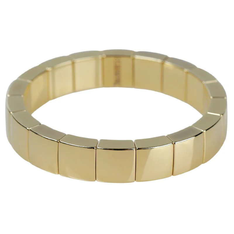 Ladies bracelets viral fashion picks-Roberto Demeglio Aura 1 Row Bracelet in 18K Yellow Gold Plated Ceramic