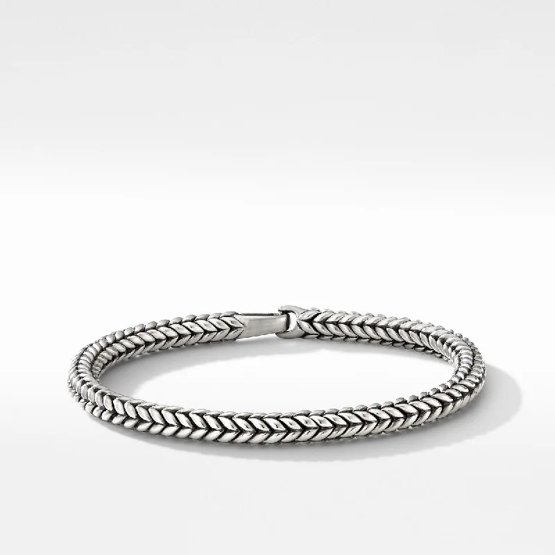 Ladies bracelets sturdy build designs-David Yurman Mens 6MM Chevron Bracelet