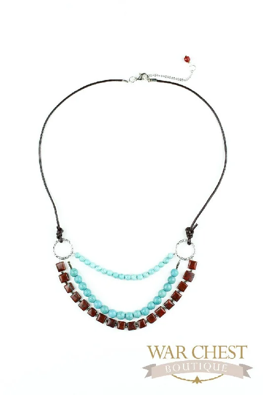 Ladies necklaces vibrant shade designs-High Tide Necklace