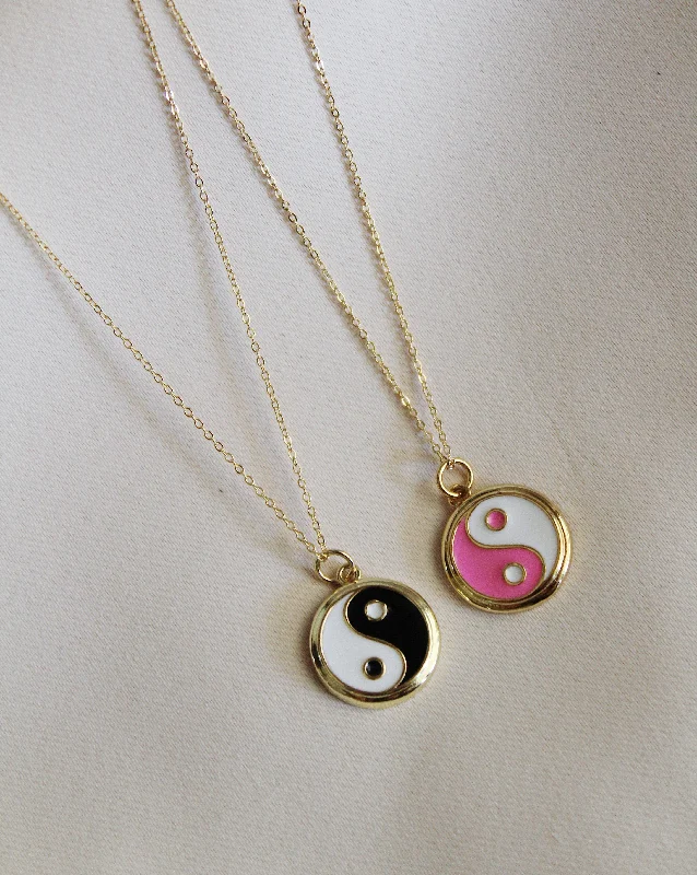 Ladies necklaces meaningful symbol designs-Yin Yang Necklace