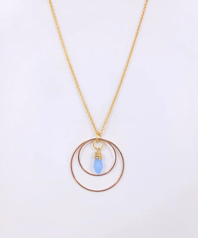 Ladies necklaces e-commerce store finds-Crystal Orbit Necklace