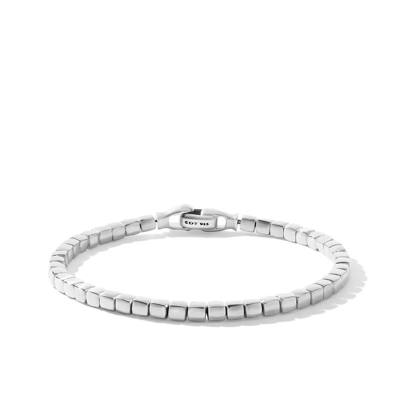 Ladies bracelets tiered gem designs-David Yurman Spiritual Beads Cushion Bracelet