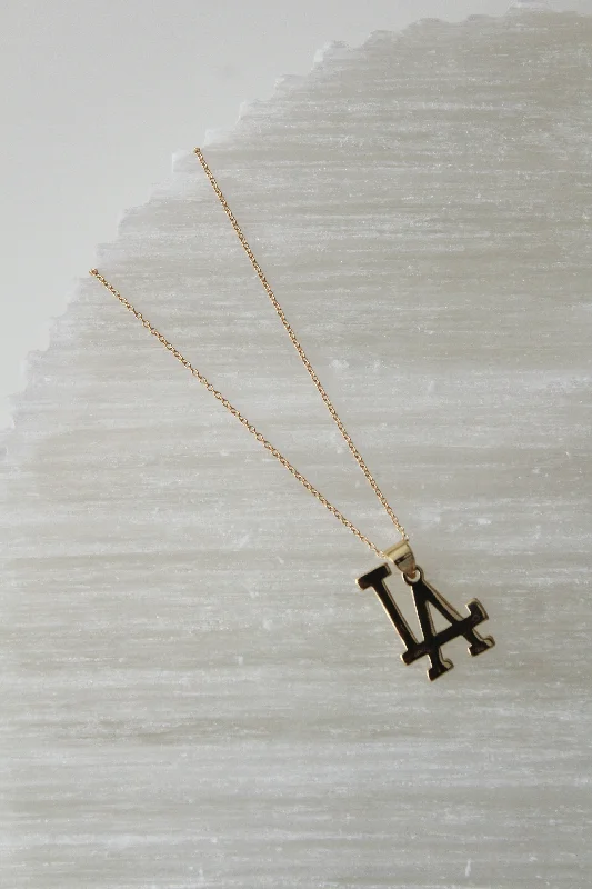 Ladies necklaces trillion cut styles-LA Necklace